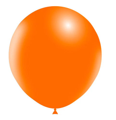 18" Balloonia Latex Balloons Professional Line Standard Orange (10 Per Bag)