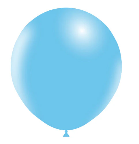 18" Balloonia Latex Balloons Professional Line Standard Sky Blue (10 Per Bag)