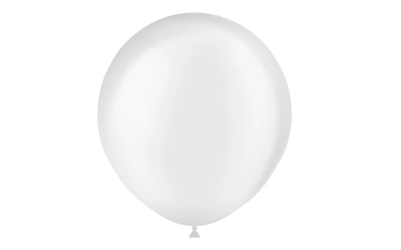 18" Balloonia Latex Balloons Professional Line Standard Transparent (10 Per Bag) - Image 3