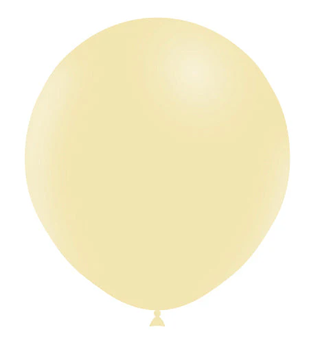 18" Balloonia Latex Balloons Professional Line Matte Yellow (10 Per Bag)