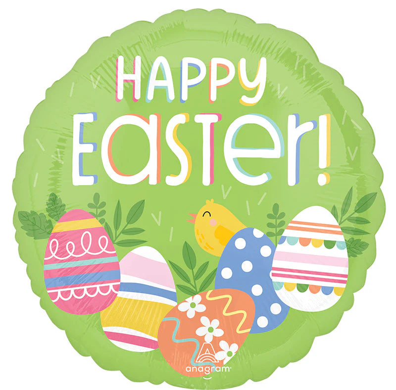 18" Easter Egg Hunt Foil Balloon