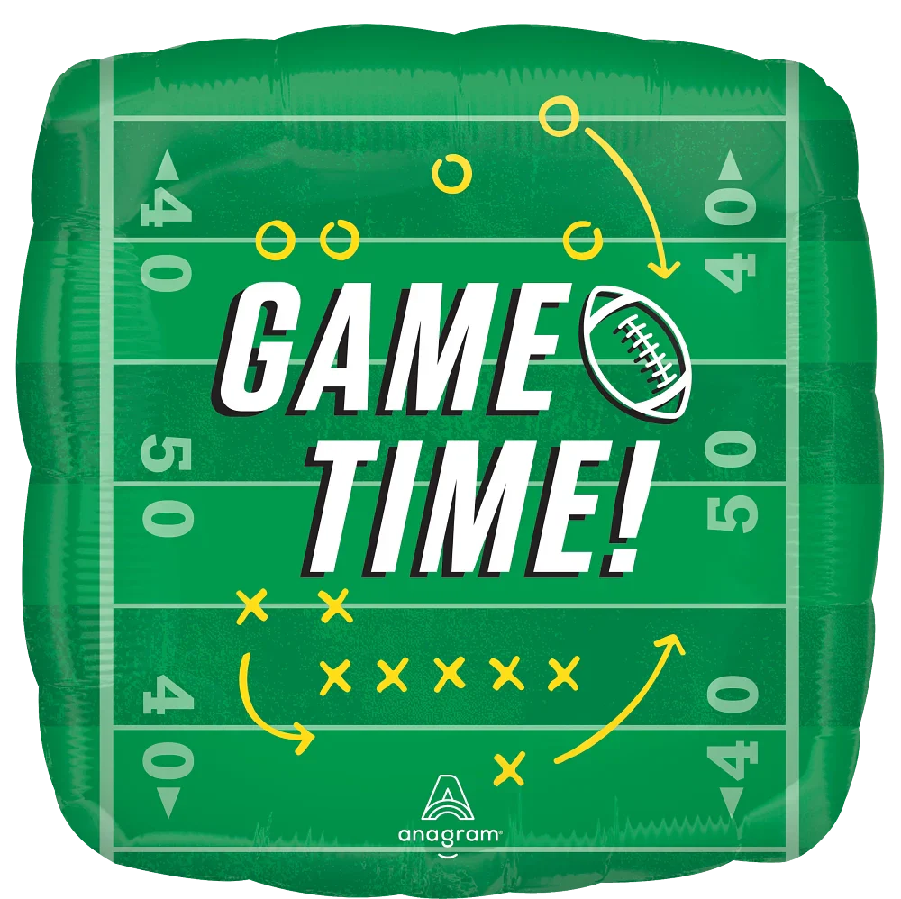 18" Game Time Foil Balloon