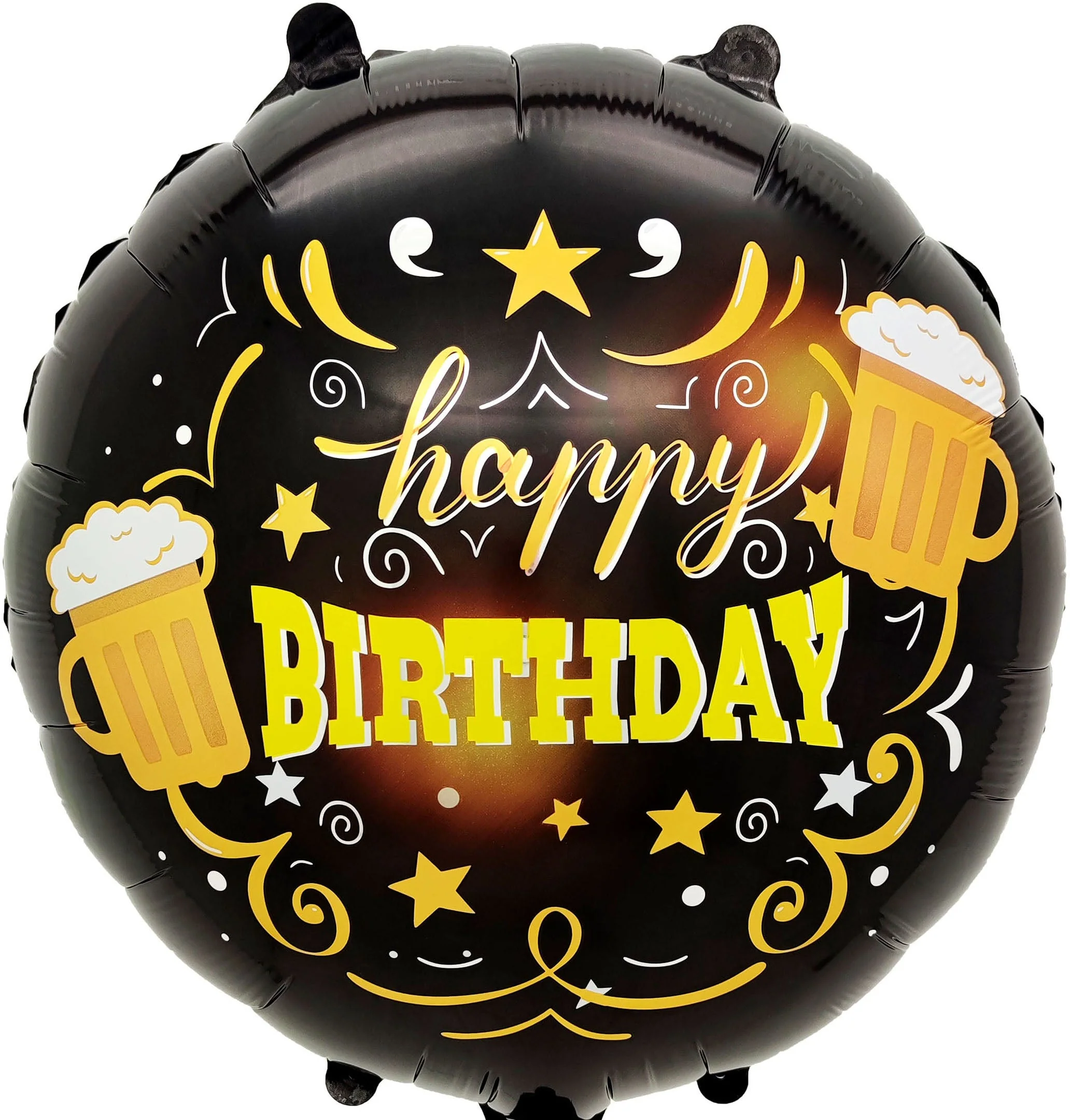 18" Happy Birthday Bear Party Foil Balloon