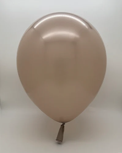 18" Kalisan Brand Latex Balloons Aura Beige Cream (25 Per Bag) - Image 2