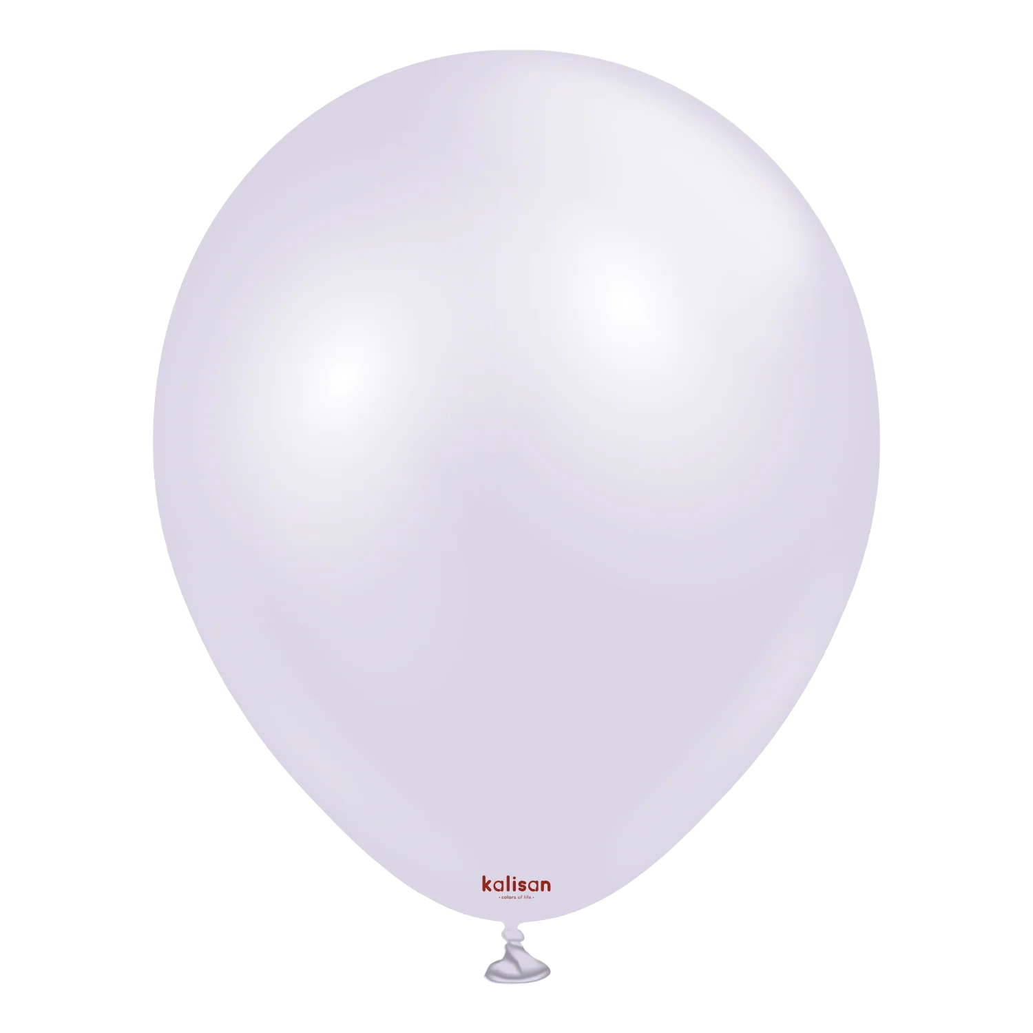 18" Kalisan Brand Latex Balloons Aura Lavender Fog (25 Per Bag)