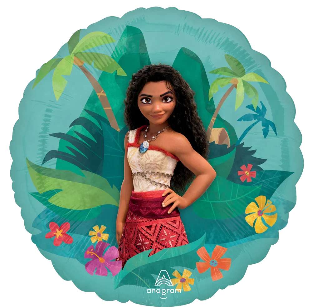 18" Moana Foil Balloon - Image 2