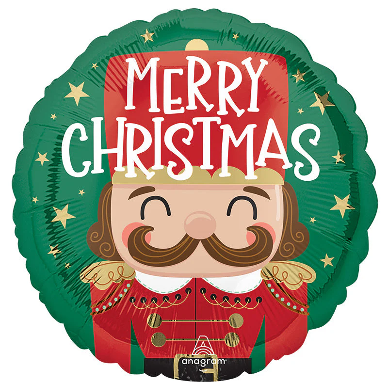 18" Nutcracker Workshop Christmas Foil Balloon - Image 2