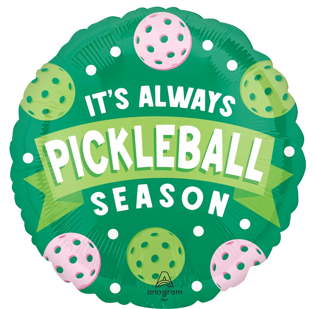 18" Pickleball Foil Balloon