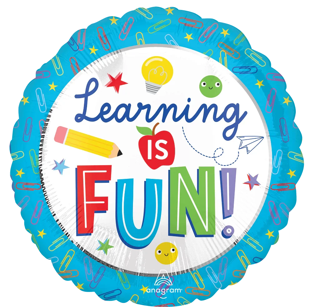 18" School in Session Foil Balloon