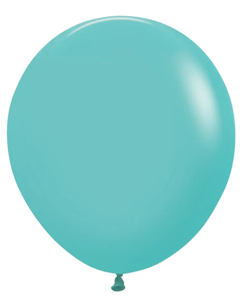 18" Sempertex/Betallatex Latex Balloons (25 Per Bag) Fashion Robin's Egg Blue