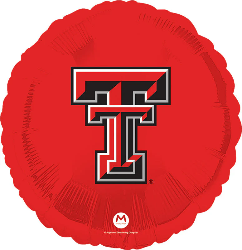 18" Texas Tech Foil Balloon