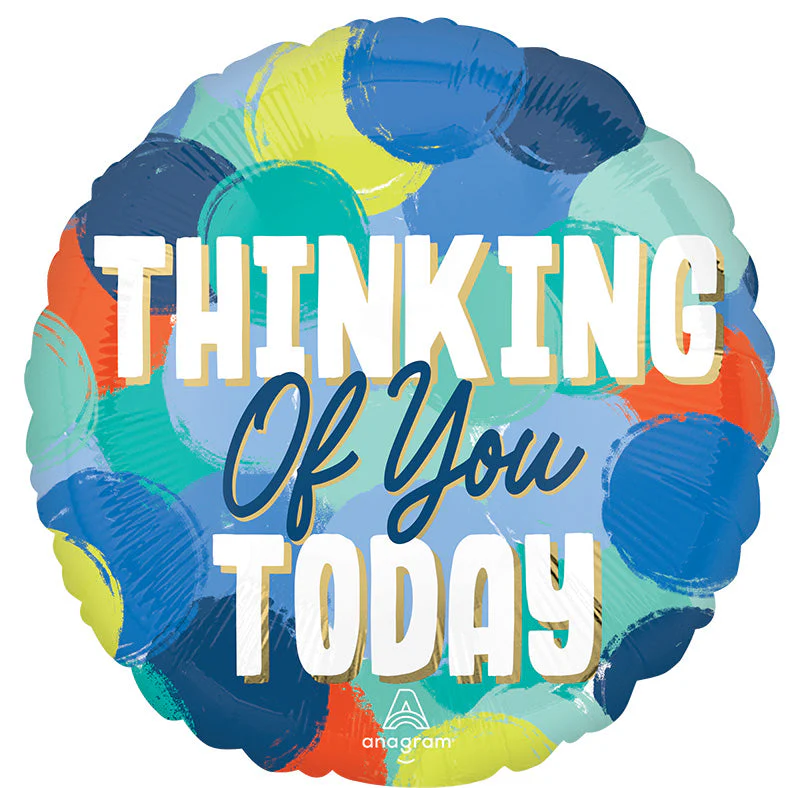 18" Thinking of You Today Foil Balloon