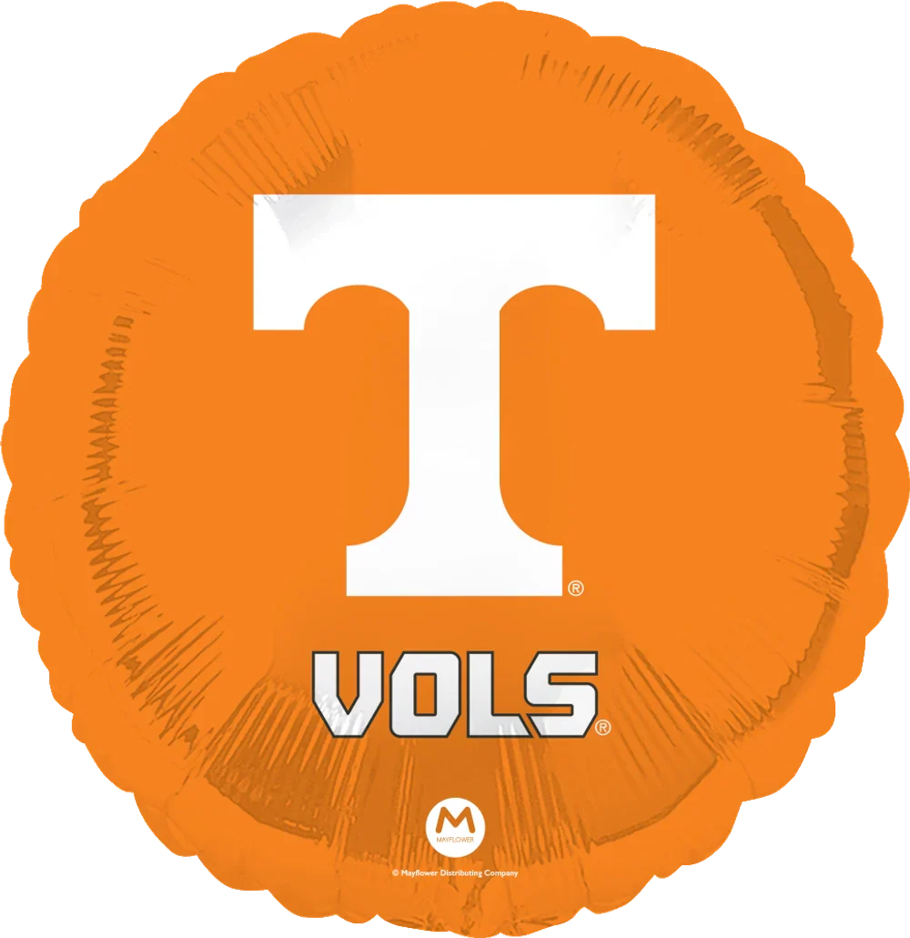 18" Collegiate University of Tennessee Foil Balloon