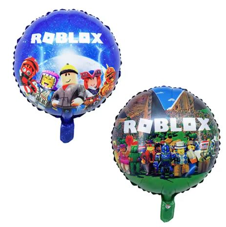 18" Roblox Space Double Sided Foil Balloon