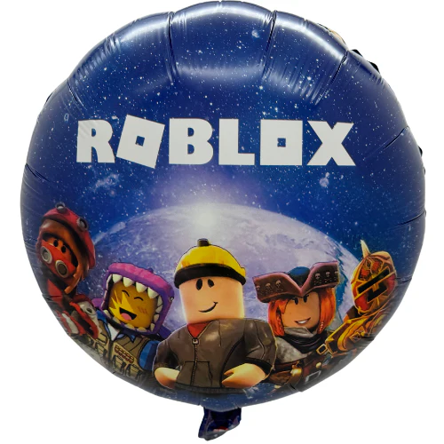 18" Roblox Space Double Sided Foil Balloon - Image 3