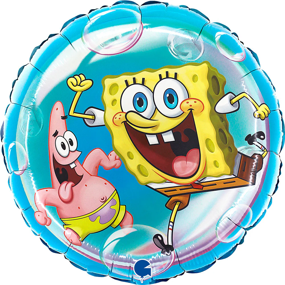 18" Spongebob Foil Balloon - Image 3