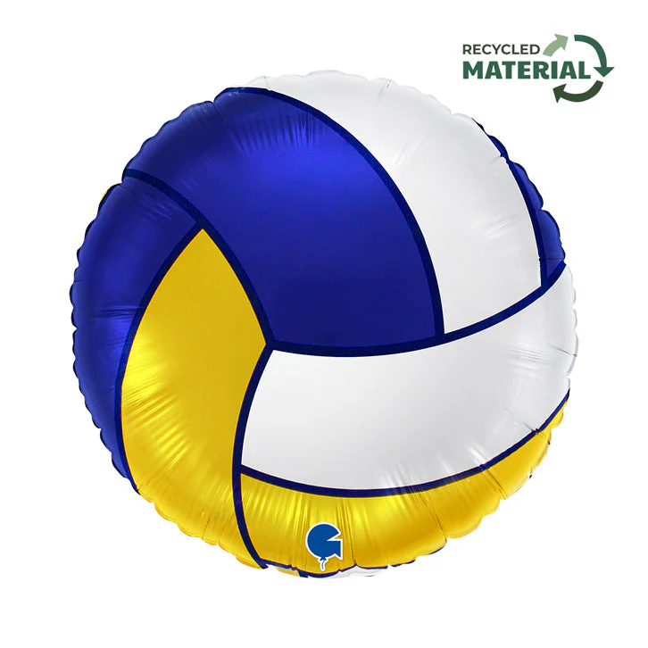 18" Volleyball Foil Balloon