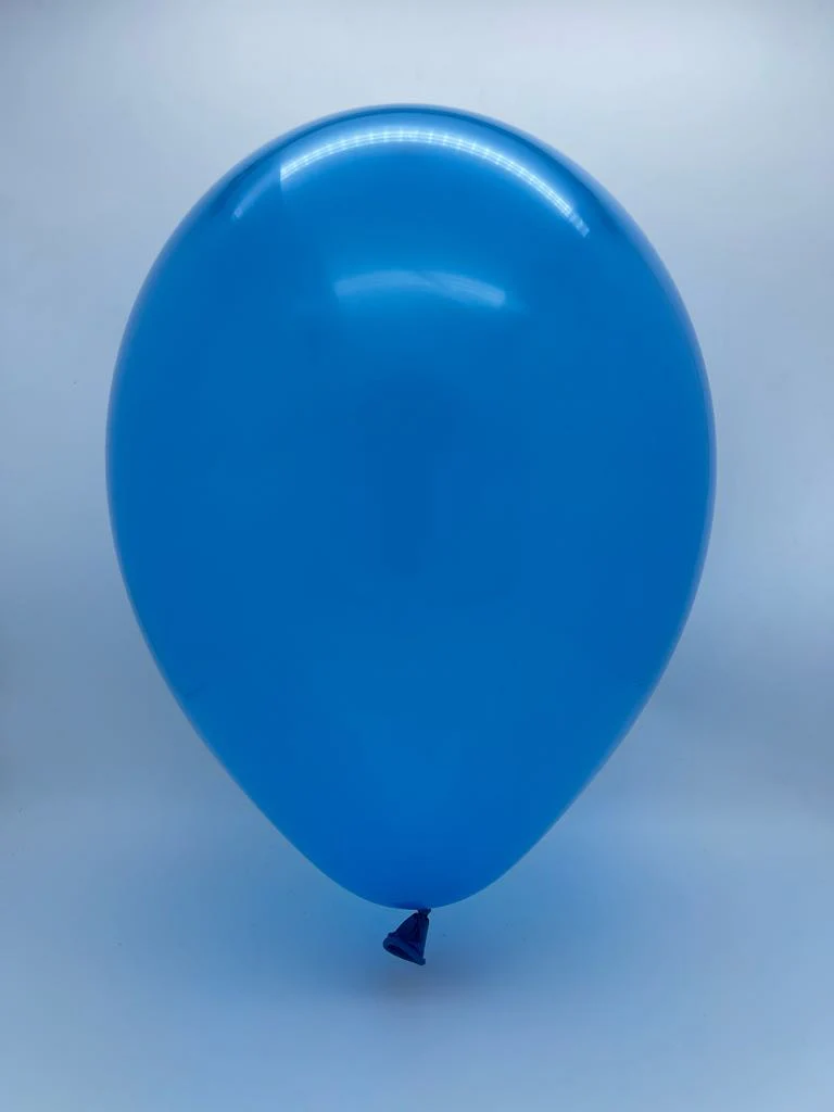 19" Gemar Latex Balloons (Bag of 25) Standard Blue - Image 2
