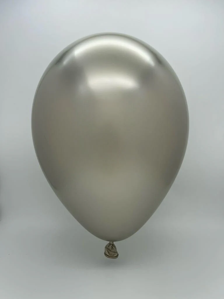 19" Gemar Latex Balloons Pack Of 25 Shiny Prosecco - Image 2