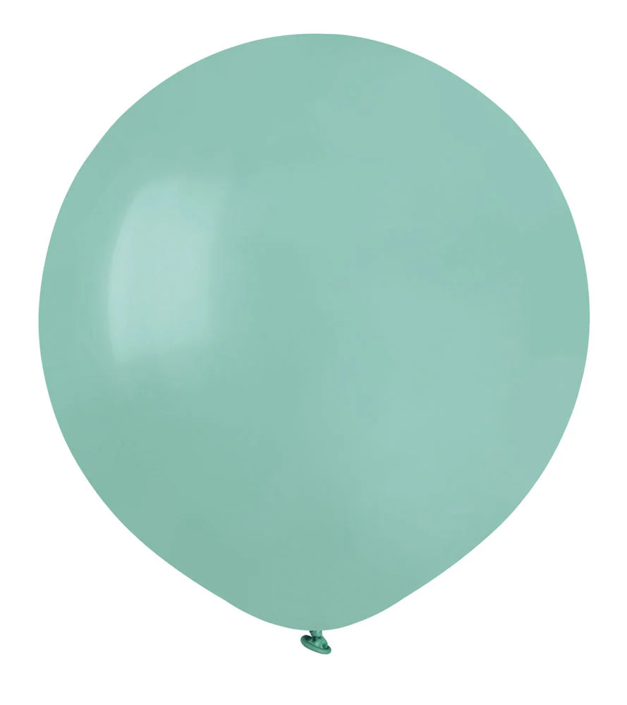 19" Gemar Latex Balloons (Bag of 25) Standard Tiffany