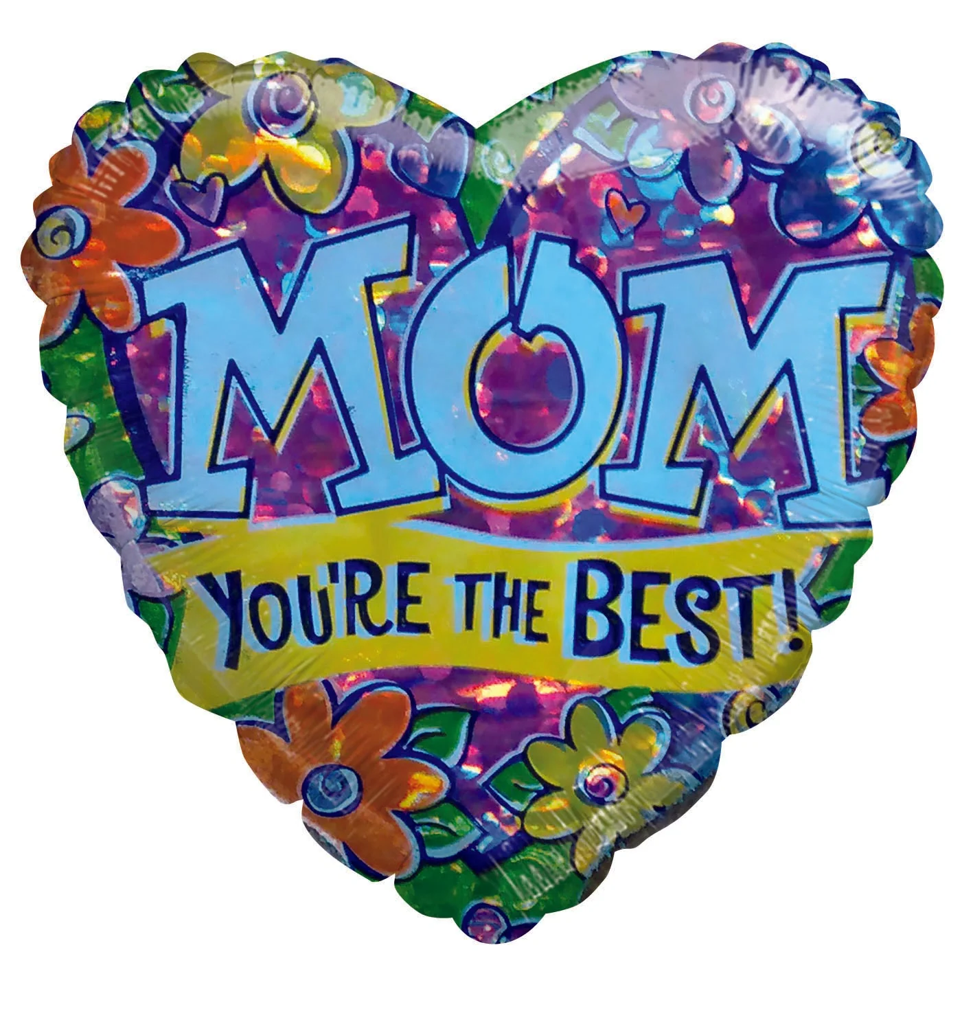 2" Airfill Only (Sticks Sold Separately) Mom You're the Best Balloon