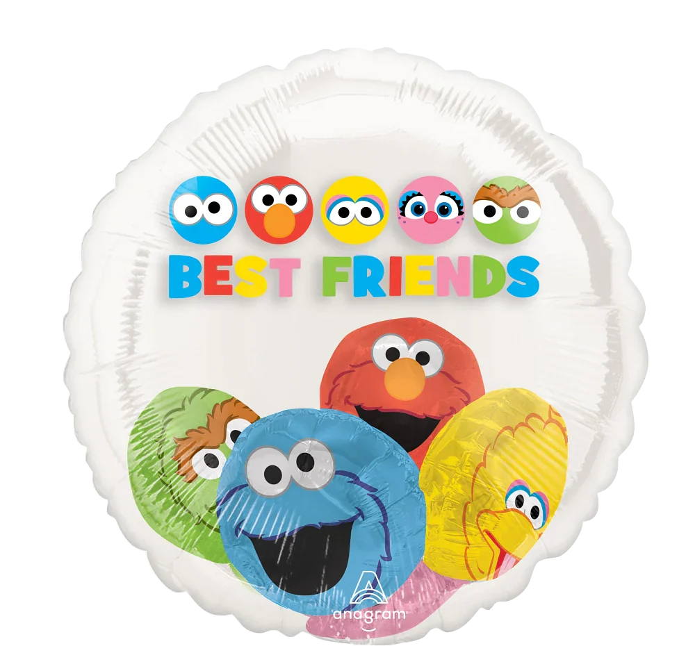 20" Insiders Sesame Street Foil Balloon