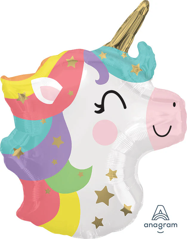 21" Baby Unicorn Foil Balloon
