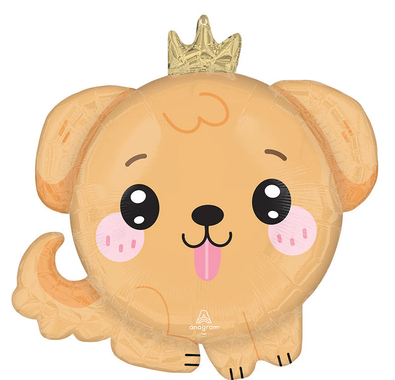 21" Roly Polies Kawaii Puppy Foil Balloon
