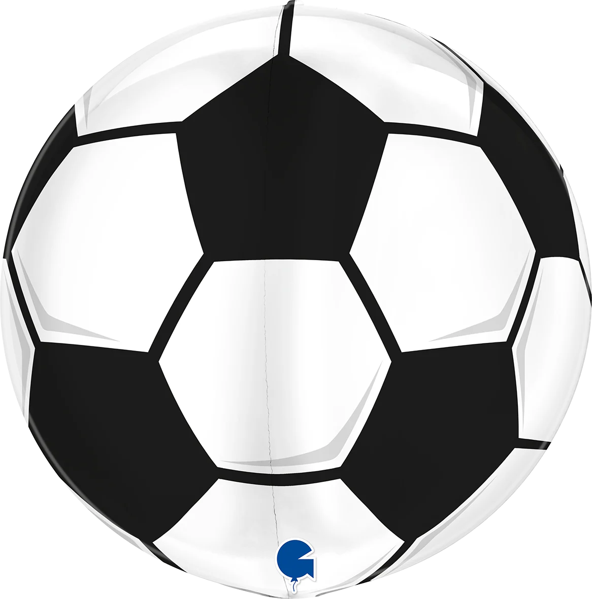 22" Globe (15 Inches Inflated) Soccer Ball 4D Foil Balloon