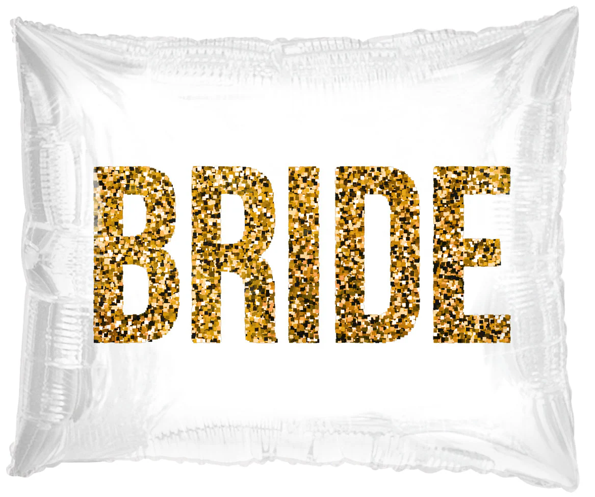 22" 24K Karat Gold Bride Foil Balloon