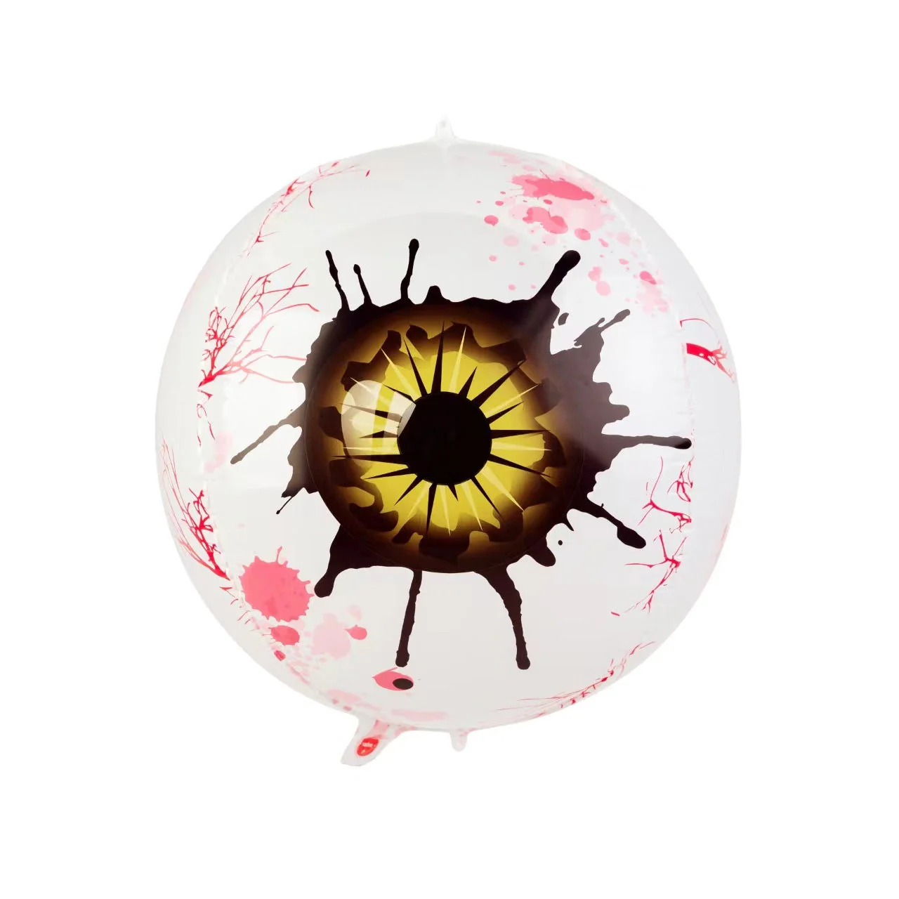 22" 4D Halloween Bloodshot Eyes Balloons Brown