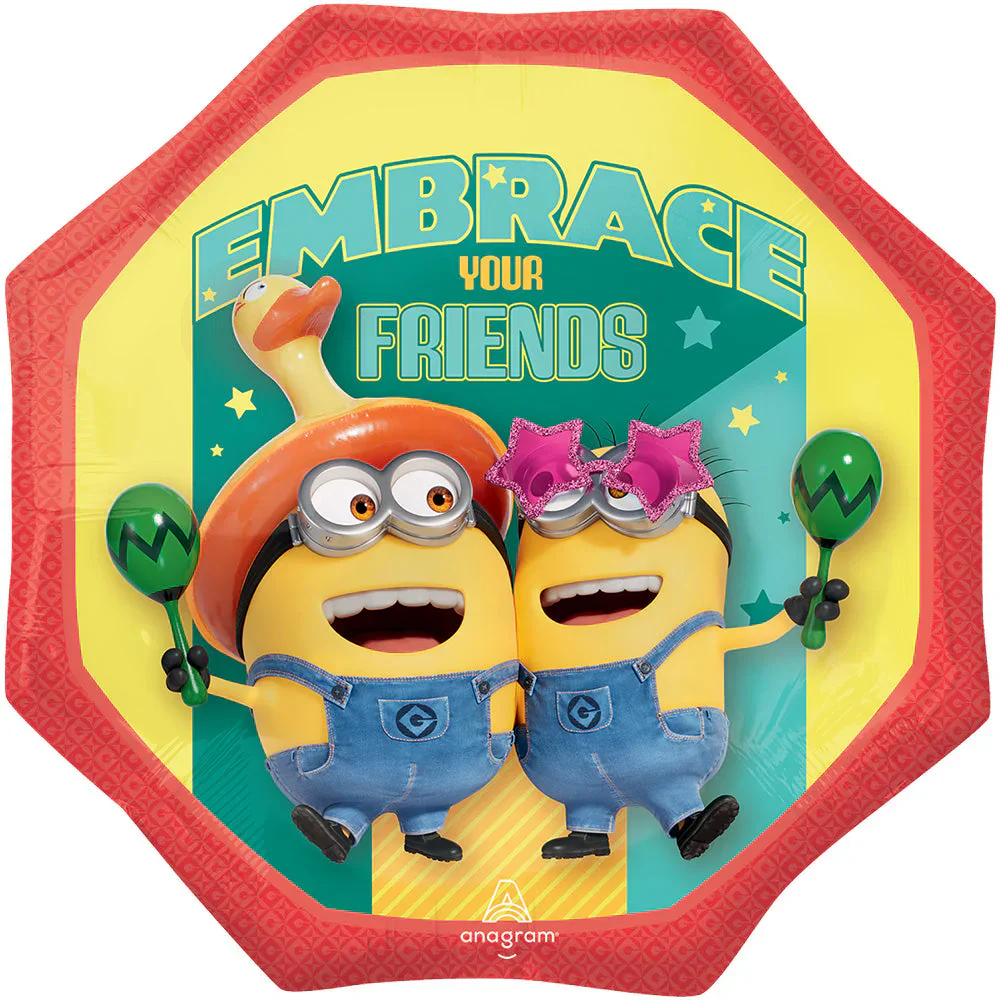 22" Despicable Me 4 SuperShape Foil Balloon