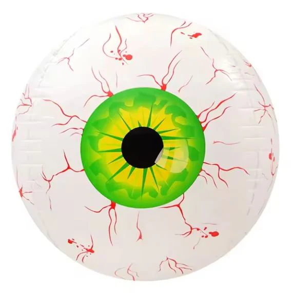 22" Green Eyeball Plastic Balloon