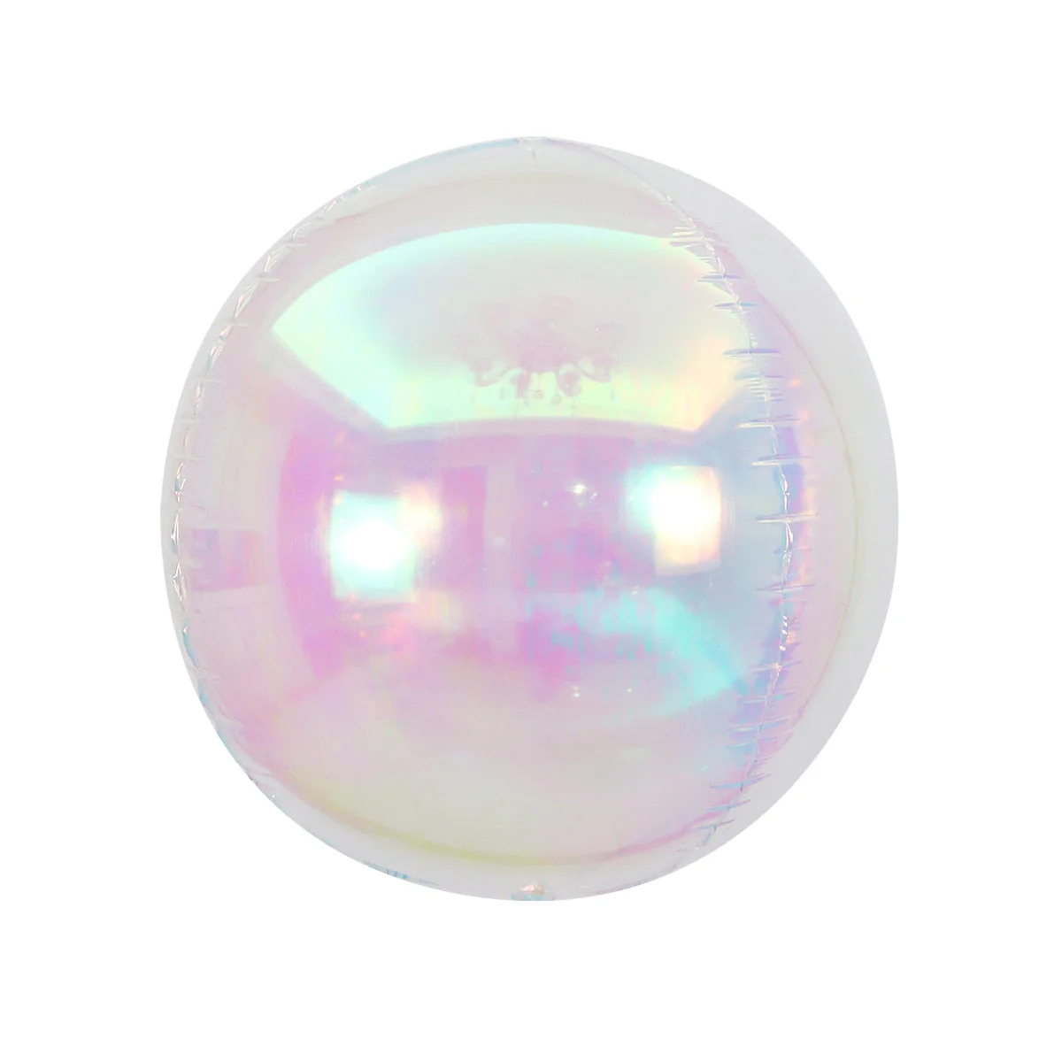 22" Airfill Balloon Pearl Lustrous Iridescent *Do not Over Inflate. Inflates with wrinkles.*