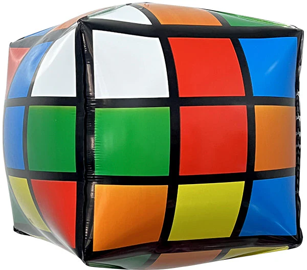 22" Rubik Cube Foil Balloon