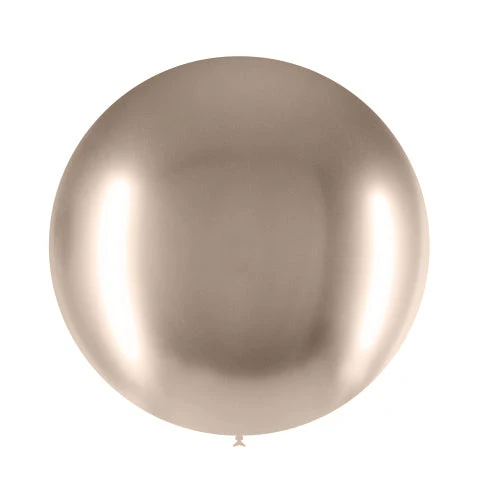 23'' Balloonia Latex Balloons Professional Line Brilliant Beige (5 Per Bag)