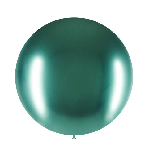 23'' Balloonia Latex Balloons Professional Line Brilliant Green (5 Per Bag)
