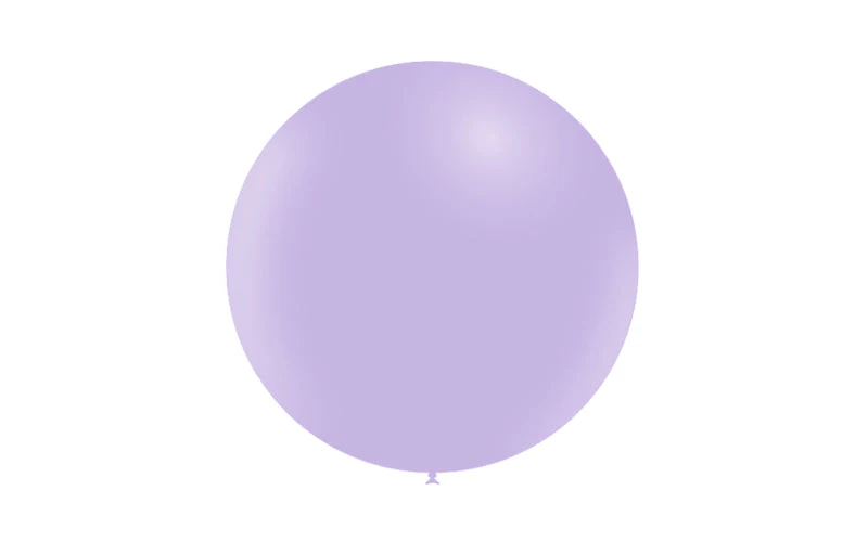 23'' Balloonia Latex Balloons Professional Line Matte Lavender (5 Per Bag) - Image 3