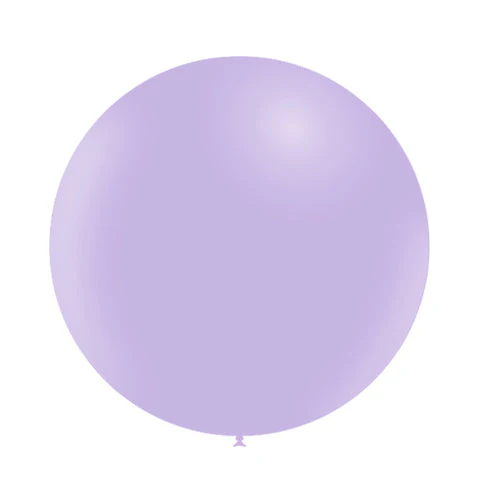 23'' Balloonia Latex Balloons Professional Line Matte Lavender (5 Per Bag) - Image 4
