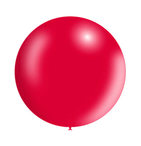 23'' Balloonia Latex Balloons Professional Line Metallic Red (5 Per Bag)
