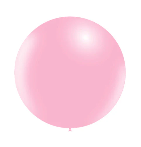 23'' Balloonia Latex Balloons Professional Line Standard Baby Pink (5 Per Bag)