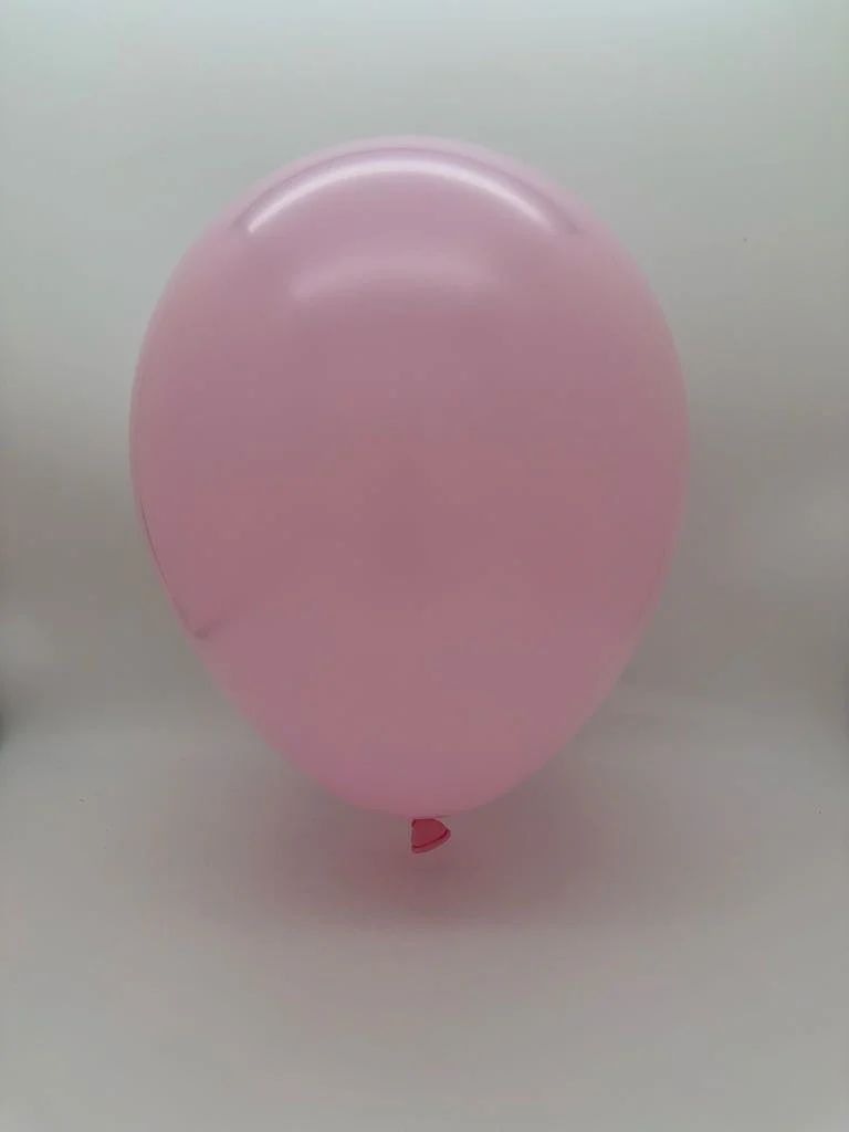 23'' Balloonia Latex Balloons Professional Line Standard Baby Pink (5 Per Bag) - Image 2