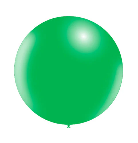 23'' Balloonia Latex Balloons Professional Line Standard Green (5 Per Bag)