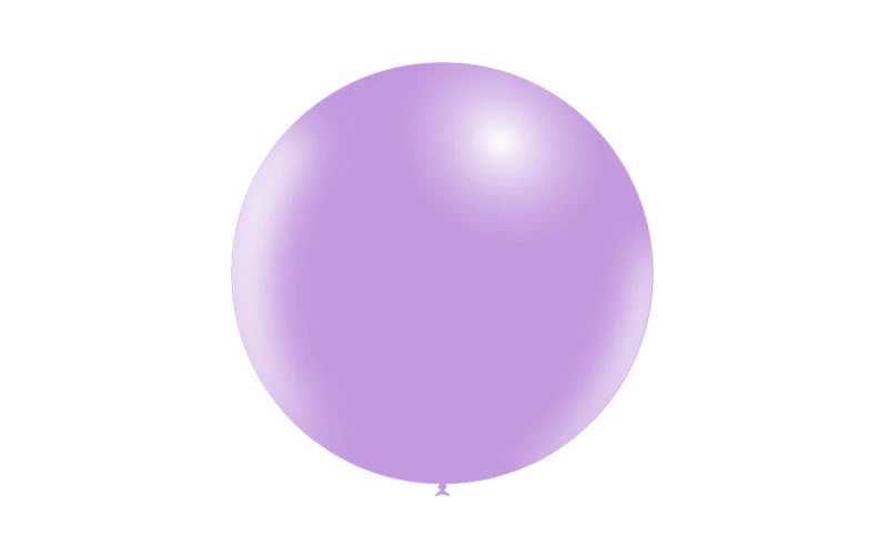 23'' Balloonia Latex Balloons Professional Line Standard Lavender (5 Per Bag) - Image 3