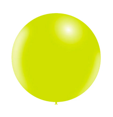 23'' Balloonia Latex Balloons Professional Line Standard Lime Green (5 Per Bag)