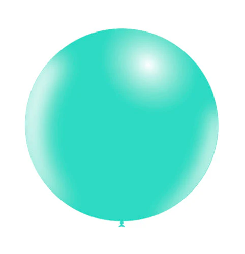 23'' Balloonia Latex Balloons Professional Line Standard Mint Green (5 Per Bag)