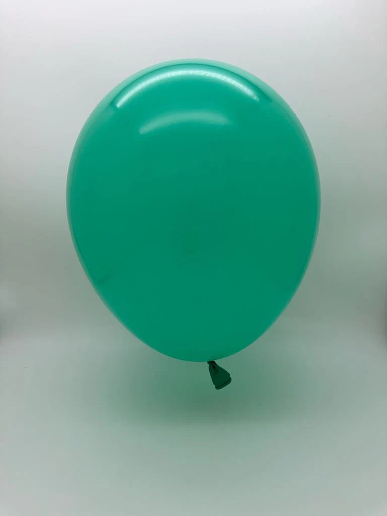 23'' Balloonia Latex Balloons Professional Line Standard Mint Green (5 Per Bag) - Image 2