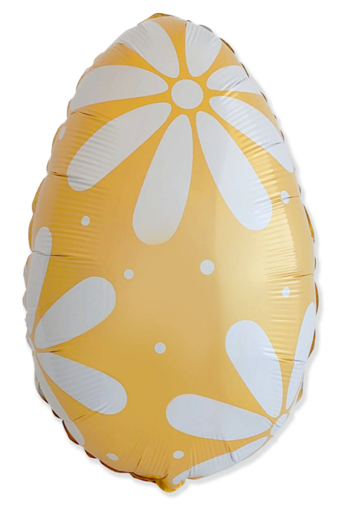 23" Easter Egg Yellow Foil Balloon