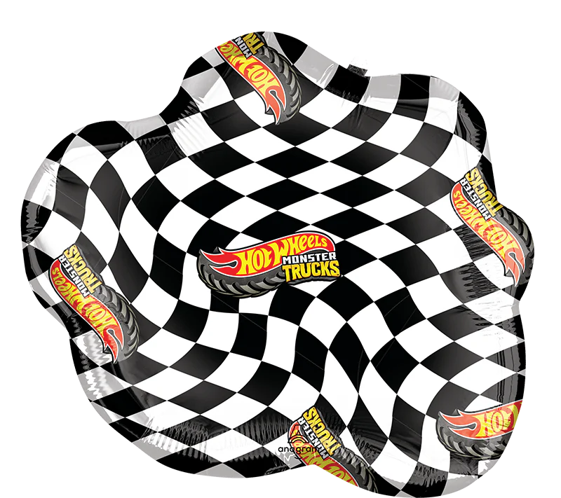 23" SuperShape Hot Wheels Monster Trucks Foil Balloon - Image 2