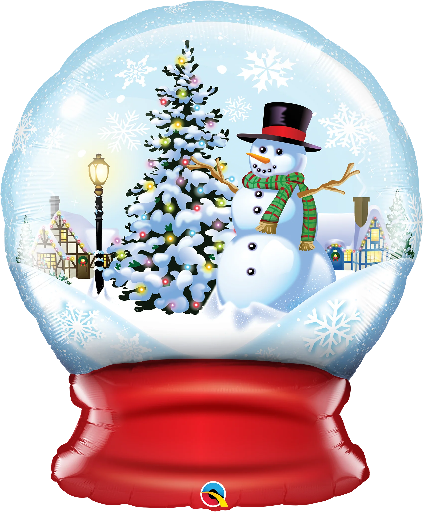 36" Snow Globe Foil Balloon